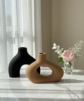 Modern Nordic Ceramic Vase Set